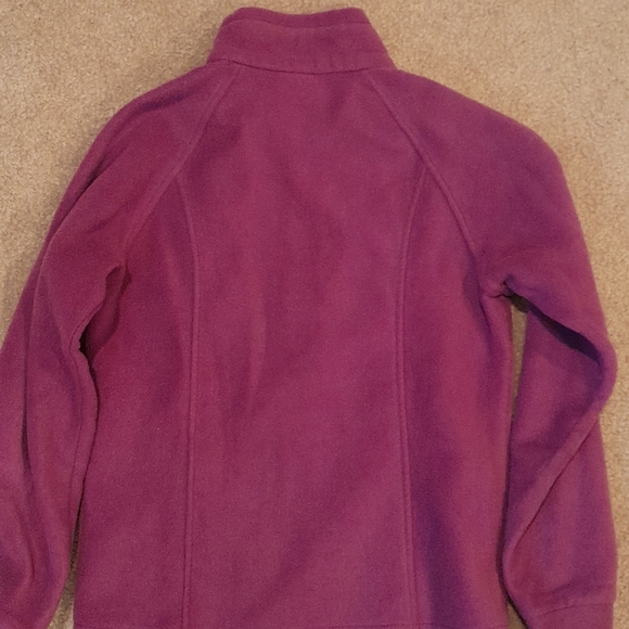 Girls Columbia Fleece, size (10/12) purple - Picture 3 of 3
